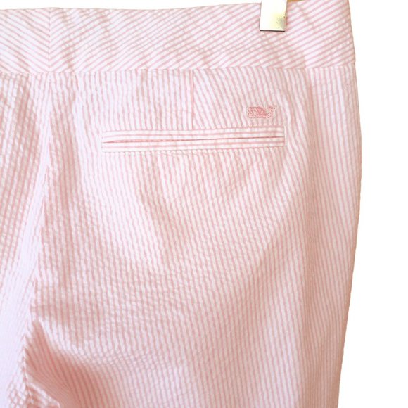 VINEYARD VINES Pink Stripe Seersucker Pants - Picture 6 of 8
